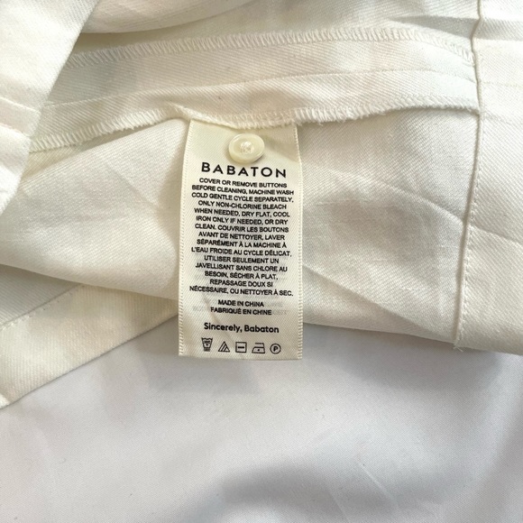 Aritzia Babaton Hadwyn Blouse Sz M - Picture 8 of 8